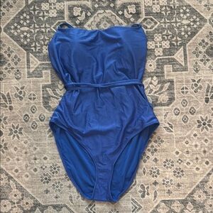 Aerie Blue One Piece Swimsuit